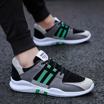 者頓（zhedun）跑步鞋YJ-WE004灰綠色 