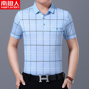 南極人（Nanjiren） 長(cháng)袖 男士T恤 1902藍色 