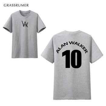 GRASSRUMER 短袖 男士T恤 艾倫沃克10號 灰色 