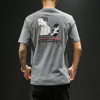 善爾（SHANER） 短袖 男士T恤 T155深灰色 