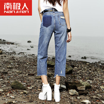 復(fù)古牛仔褲，穿出你的好身材