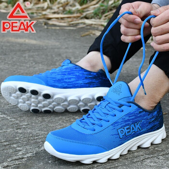 匹克（PEAK）跑步鞋水晶藍/裙藍  