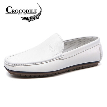 鱷魚(yú)恤（CROCODILE）男士白色 38
