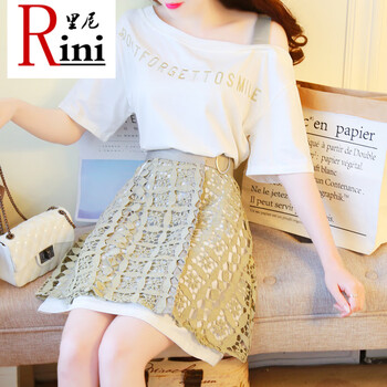 一字肩連衣裙，打造甜美小仙女