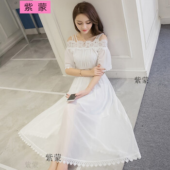 純色連衣裙，微胖妹子的優(yōu)雅之選