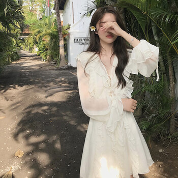 網(wǎng)紗連衣裙，打造性感女神范
