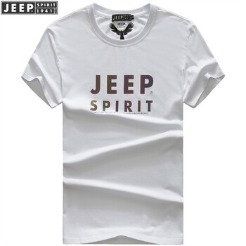 Jeep 短袖 男士T恤 白色304011 
