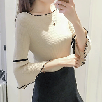甜美系帶毛衣，讓你賺足回頭率
