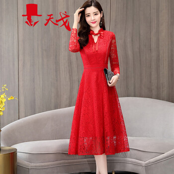 優(yōu)雅翻領(lǐng)連衣裙，打造浪漫小仙女