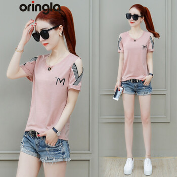 歐潤娜（Oringla） 3D 短袖 T恤 女 圓領(lǐng)