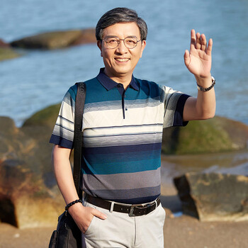 XFT 短袖 男士T恤 藍(lán)色 