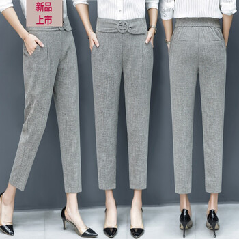 高腰喇叭褲，微胖妹子的不二之選