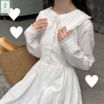 時(shí)尚長袖連衣裙，打造氣質(zhì)小仙女