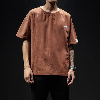KIMEL DESIGN STUDIO 短袖 男士T恤 咖啡色 