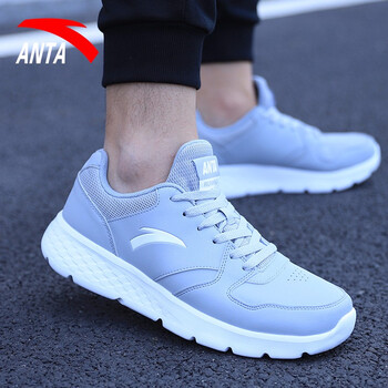 安踏（ANTA）跑步鞋霧灰/白 39.5，40.5，40，42.5，41，42，44.5，43