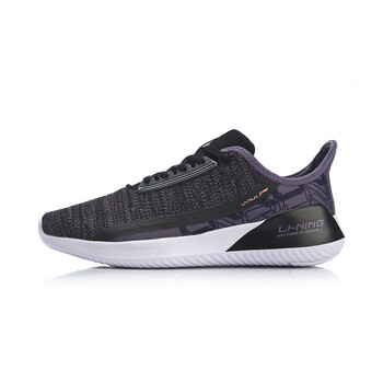 李寧（LI-NING）跑步鞋圣紫色/標(biāo)準(zhǔn)黑/標(biāo)準(zhǔn)白 