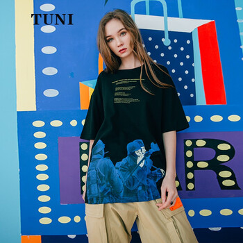 簡(jiǎn)約風(fēng)短袖上衣，微胖妹子的福音