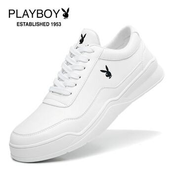 花花公子（PLAYBOY ESTABLISHED 1953）男士白色 41