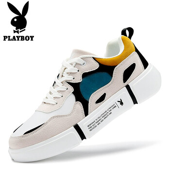 花花公子（PLAYBOY ESTABLISHED 1953）男士米白   
