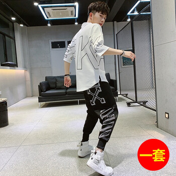 馨洋都（ShinDov） 五分袖 男士T恤 白色 