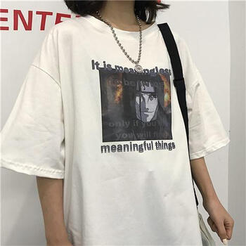 卓唯一特 短袖 男士T恤 大蛇丸（白色） 