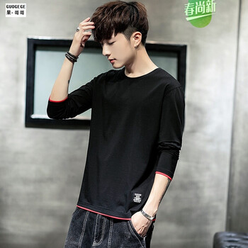 Godlike 長(zhǎng)袖 男士T恤 黑色 S，XL，L，M