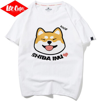 Lee Cooper 短袖 男士T恤 3225白色短袖T恤 