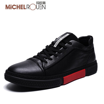 瑪歐璐（MICHEL ROUEN）男士黑色 39