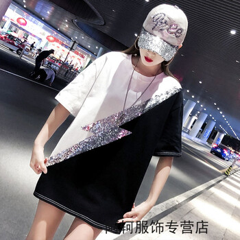 簡約短袖寬松上衣，打造清新女神
