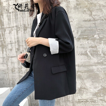 厚型短款女西服