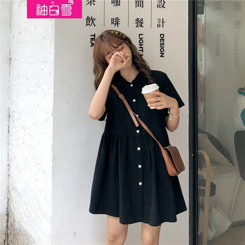 翻領(lǐng)連衣裙，讓你的臉更簡(jiǎn)單