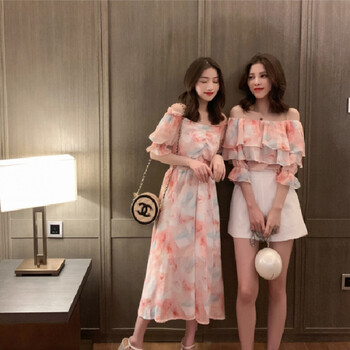 你穿什么？純色長裙來助陣