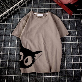 佑爵 短袖 男士T恤 卡其色 