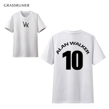 GRASSRUMER 短袖 男士T恤 艾倫沃克10號(hào) 白色 