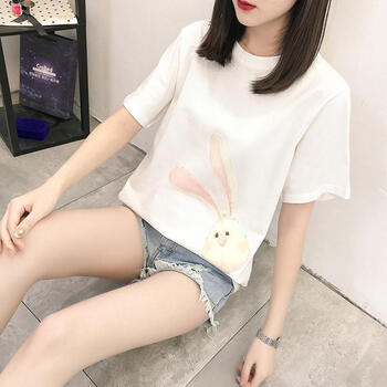 卡通女童t恤