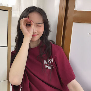 寬松減齡上衣，微胖妹子的好幫手