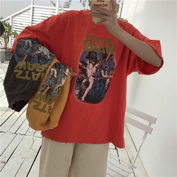 時尚印花短袖，打造甜美少女風(fēng)