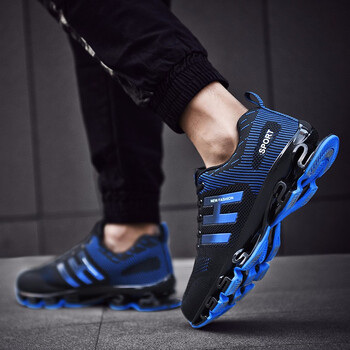 論森跑步鞋黑藍(lán)--加絨 39，41