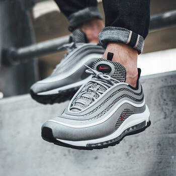 耐克（NIKE）跑步鞋918356-003 反光銀子彈 41