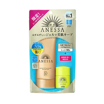安熱沙防曬霜白瓶