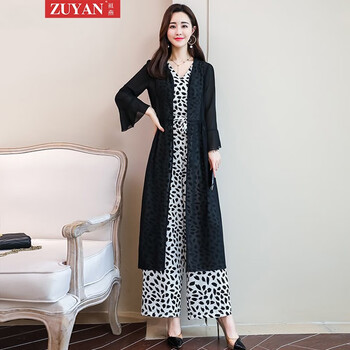 祖燕（ZUYAN） 高腰 連衣褲 女 長(zhǎng)褲 休閑褲