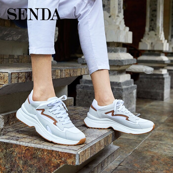 森達(dá)（SENDA）男士白色 38
