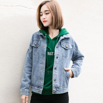 連心蝶（lianxindie） POLO領(lǐng) 長袖 女 短外套 口袋，紐扣