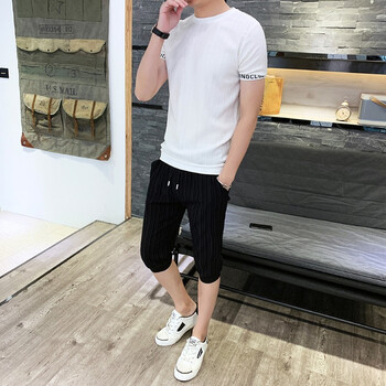 碧恩斯（BIENSI） 短袖 男士T恤 123白色 