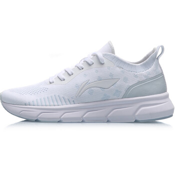 李寧（LI-NING）跑步鞋標(biāo)準(zhǔn)白/幻景藍(lán) 