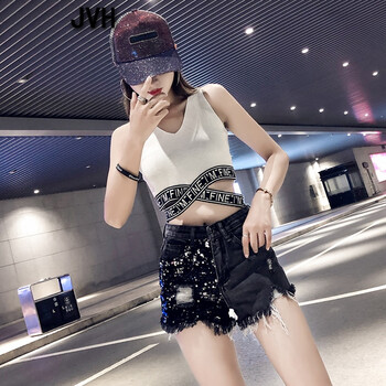 JVH 高腰  女 短褲 休閑褲