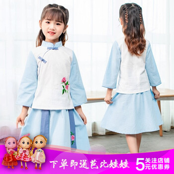 大童女裙子春