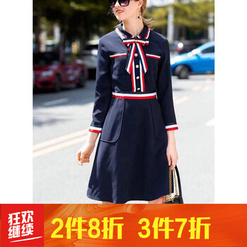元素,新款,哥弟,樣式,流行,趨勢(shì),袖連衣裙,紡長(zhǎng)