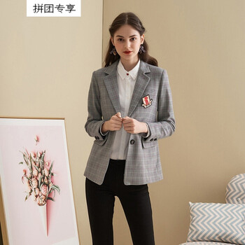 純色小香風外套，打造優(yōu)雅女神