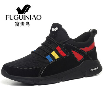 富貴鳥（FUGUINIAO）跑步鞋黑色A882185 39